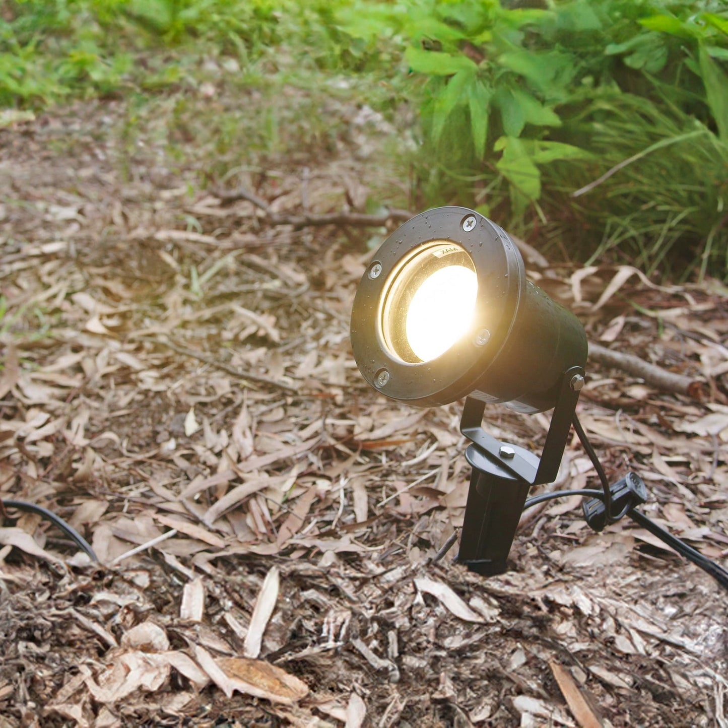 Brilliant Black Beth DIY Garden Spotlight Kit3 Pack Brilliant