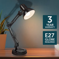 Brilliant Lloyd Black XL Desk Lamp