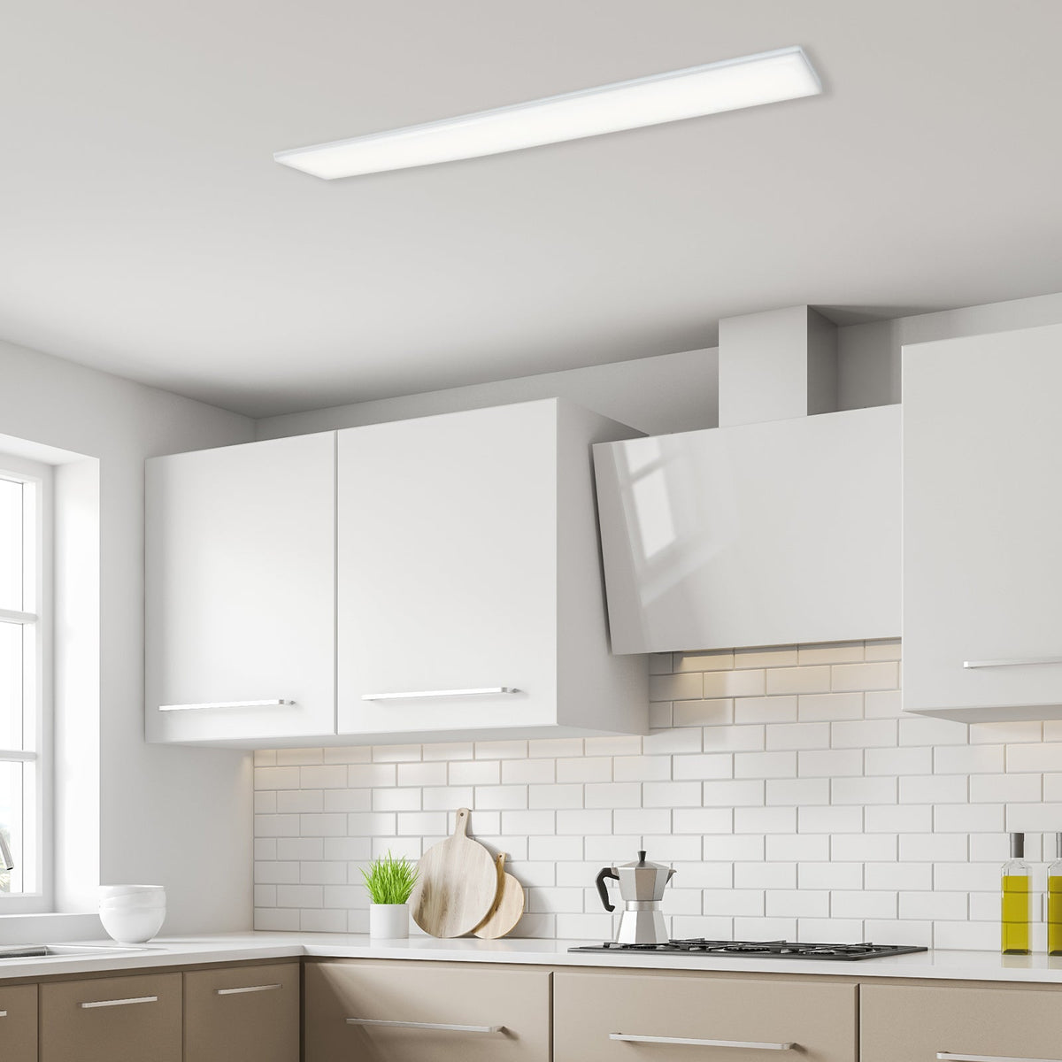 Brilliant Cayo 120cm LED Slim Design Batten Light
