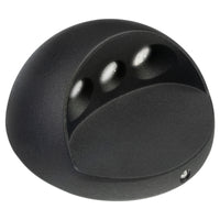 Brilliant Black Waymaker LED Garden Step Light