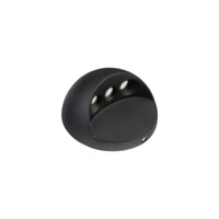 Brilliant Black Waymaker LED Garden Step Light