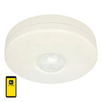 Brilliant White 360 Degree Smart Indoor Wi Fi Controlled PIR Sensor