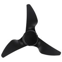 Brilliant Matt Black Como 36'' AC 3-Blade Ceiling Fan