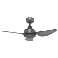 Brilliant Matt Titanium Como 36'' AC 3-Blade Ceiling Fan