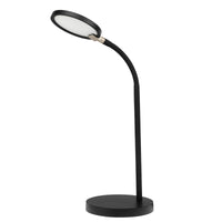 Brilliant Black Laine LED Task Lamp