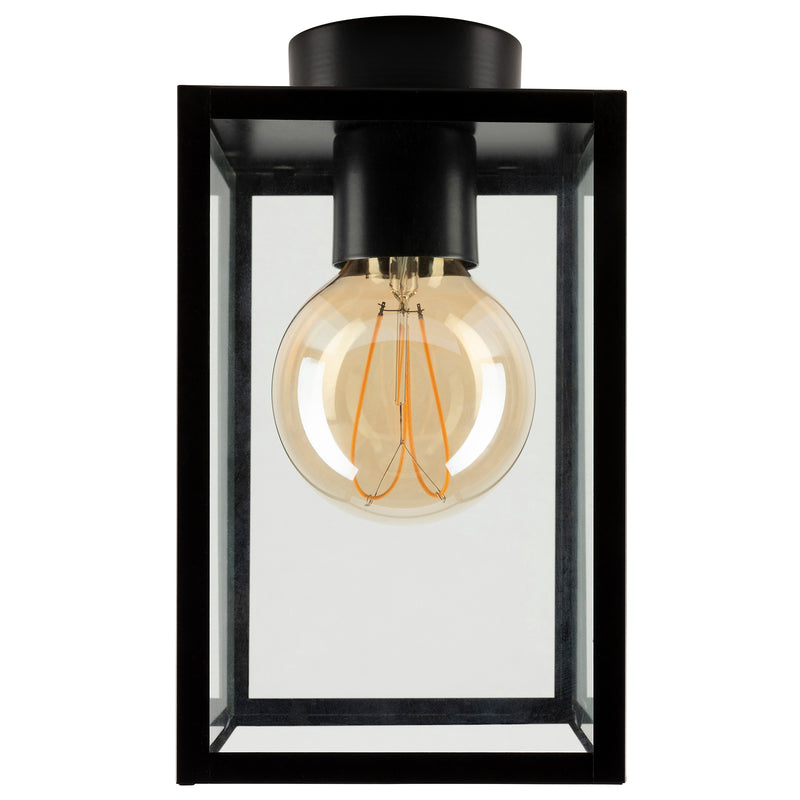 Brilliant Rama Matt Black DIY Install Batten Fix Light Shade