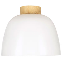 Brilliant Greta Matt White DIY Install Batten Fix Light Shade