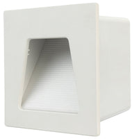 Brilliant Evelyn White LED Indoor Step Light