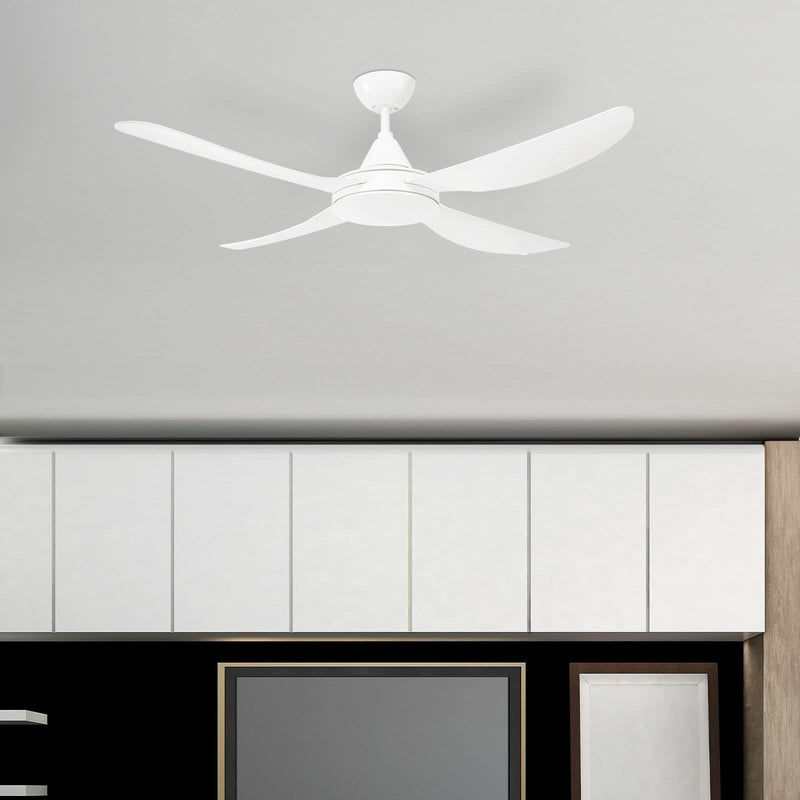 Vector Fan White Brilliant White Vector-III 52’’ AC Ceiling Fan