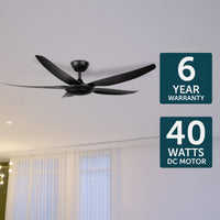 Brilliant Panama 142cm DC Ceiling Fan With Remote