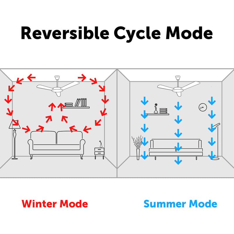 Brilliant Windhaven 142cm DC Ceiling Fan with Remote Black