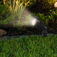 Brilliant Black Stiletto-II LED Garden Spotlight