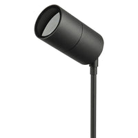 Brilliant Black Seaford LED Garden Spotlight