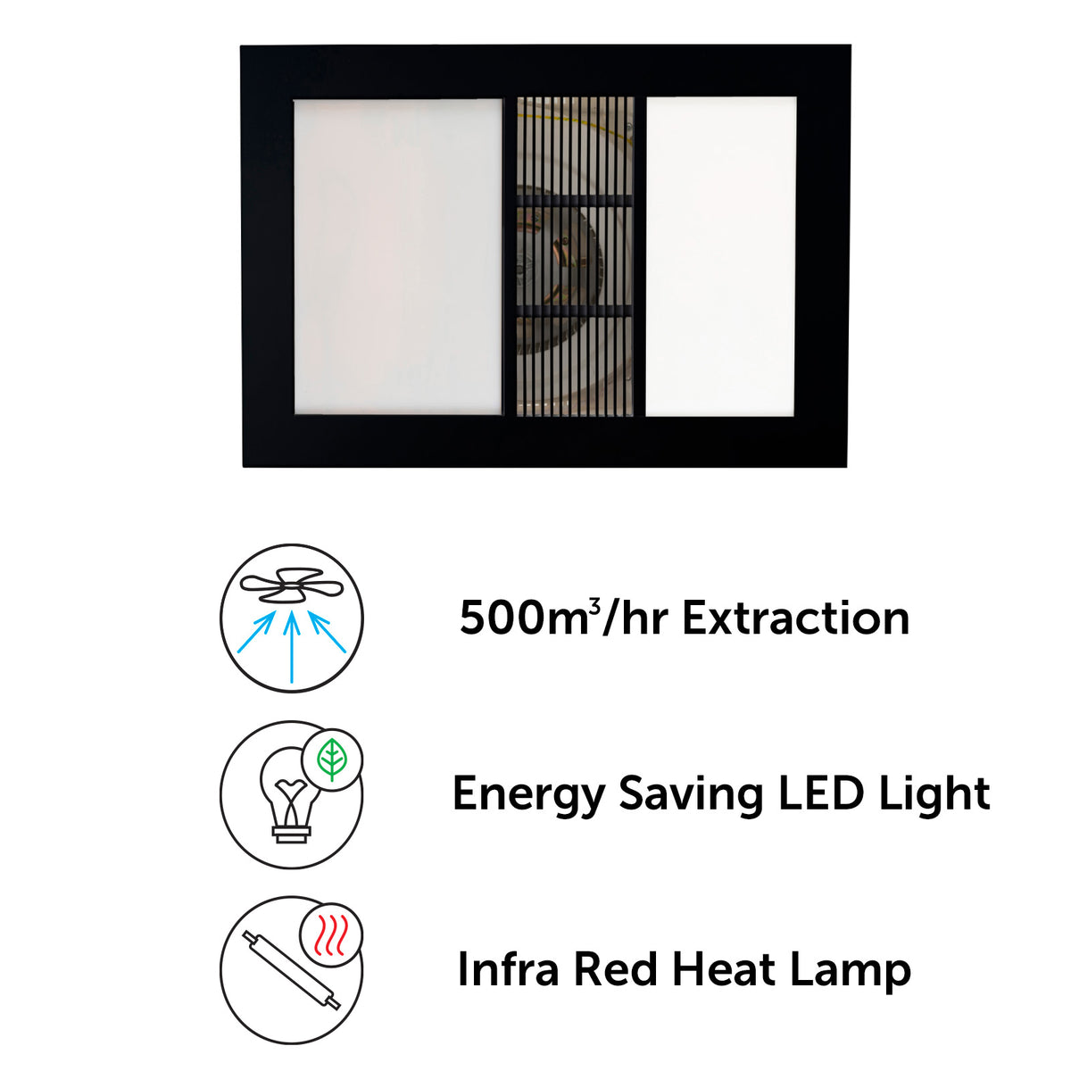 Bathroom Fan Heater & Heat Lamp | Brilliant Lighting