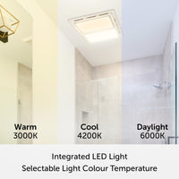 Brilliant White Smart Calor 3-in-1 Bathroom Heater