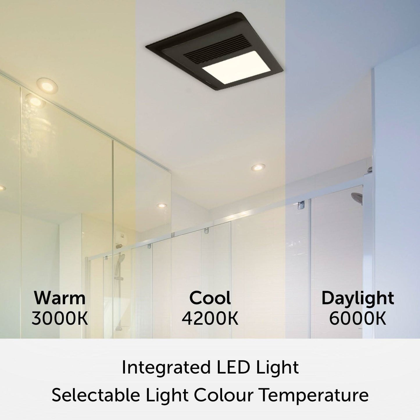 Bathroom Fan Heater & Heat Lamp | Brilliant Lighting