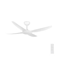 Brilliant White Amari Series II 4-Blades 52'' DC Ceiling Fan