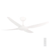 Brilliant White Amari Series II 4-Blades 52'' DC Ceiling Fan