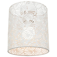 Brilliant Seasons White Laser Cut Batten Fix Shade