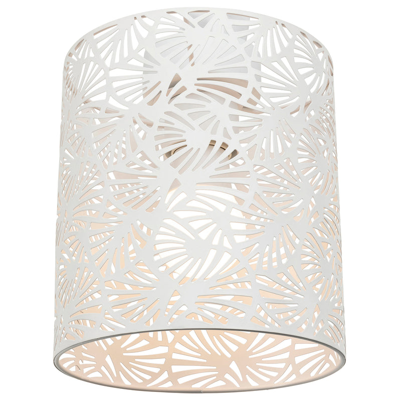 Brilliant Seasons White Laser Cut Batten Fix Shade