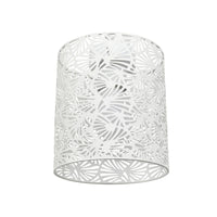 Brilliant Seasons White Laser Cut Batten Fix Shade