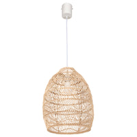 Brilliant Anji Natural 32cm Small DIY Rattan Pendant Light