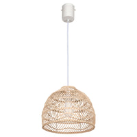 Brilliant Bataan 30cm Small DIY  Rattan Pendant Light