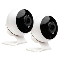 Brilliant White Smart WiFi Wide Angle Lens Indoor Camera