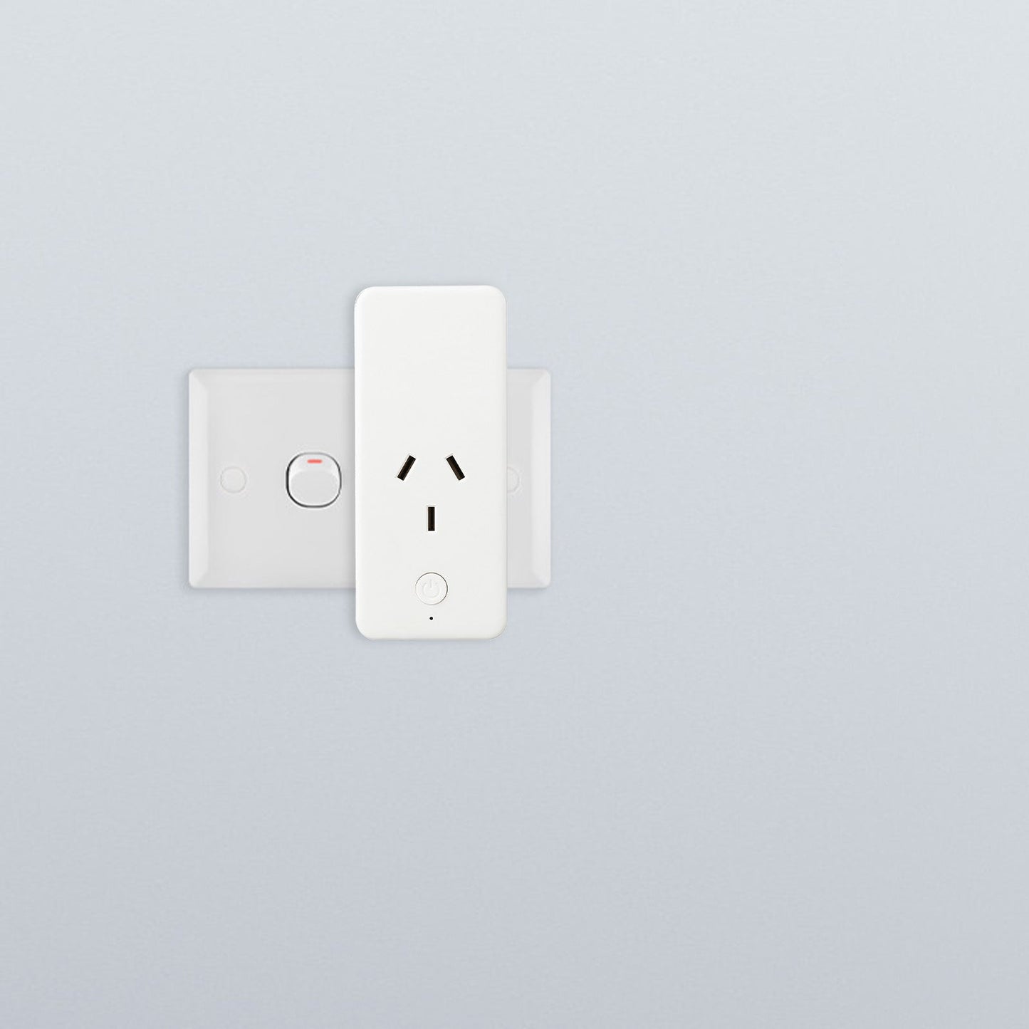 Brilliant White Cannes Smart WiFi Single Plug with USBA and USBC Cha