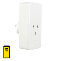 Brilliant White Cannes Smart WiFi Single Plug with USB-A and USB-C Chargers