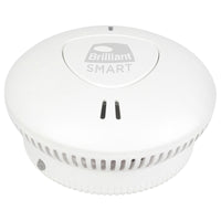 Brilliant White Smart WiFi Interconnected Smoke Alarm