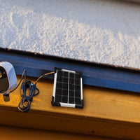 Brilliant Smart Grey Solar Panel for Rechargeable Battery Cameras