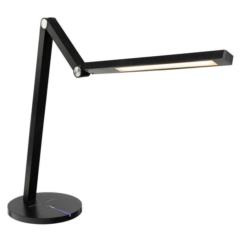 Brilliant Concertina Black Desk Lamp
