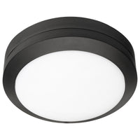 Brilliant Black Kensley 20W Impact Poly LED Bunker Light