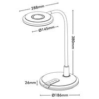 Brilliant Thrive Black Desk Lamp