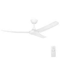 Brilliant Duque White 132cm DC Ceiling Fan With Remote