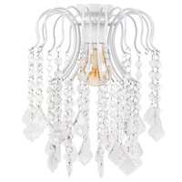 Brilliant Countess White  Luxury Batten Fix Shade