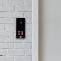 Brilliant Black Smart Wi-Fi Video Doorbell and Chime