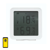 Brilliant Smart Temperature & Humidity Sensor with LCD Screen