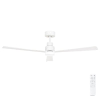 Brilliant White Joli 52" DC Ceiling Fan with Light