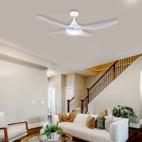 Brilliant White Vector-II 48’’ AC Ceiling Fan with CCT LED Light