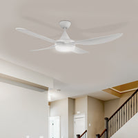 Brilliant White Vector-II 48’’ AC Ceiling Fan with CCT LED Light
