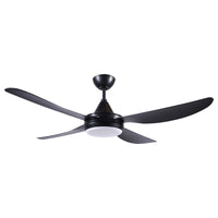 Brilliant Black Vector-II 48’’ AC Ceiling Fan with CCT LED Light