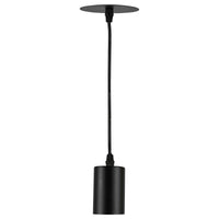 Brilliant Jez Matt Black DIY Convert Downlight To Pendant Shade Holder