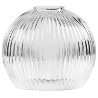 Brilliant Iris Vintage Ribbed Glass Shade for Pendant Light