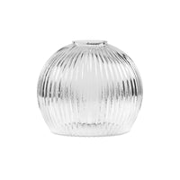 Brilliant Iris Vintage Ribbed Glass Shade for Pendant Light