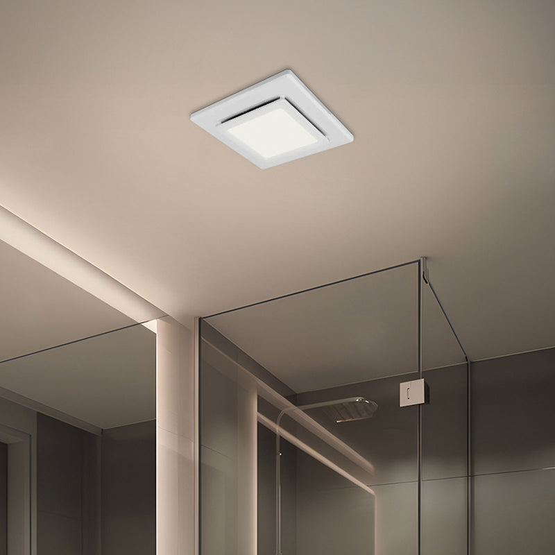 Brilliant White Sarico 325mm LED CCT Exhaust Fan