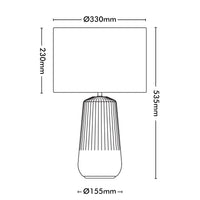 Brilliant Torquay Table Lamp