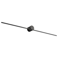 Brilliant Miro Matt Black Vanity Light