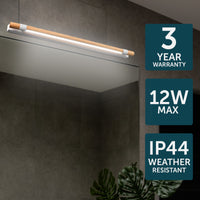 Brilliant Spa Matt White 60cm Vanity Light